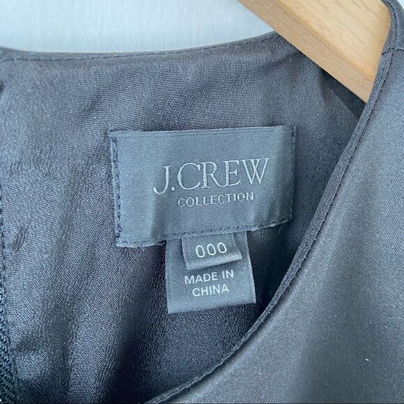 J.CREW Collection satin sleeveless shell Top with fringe sz XS/S - Picture 6 of 7